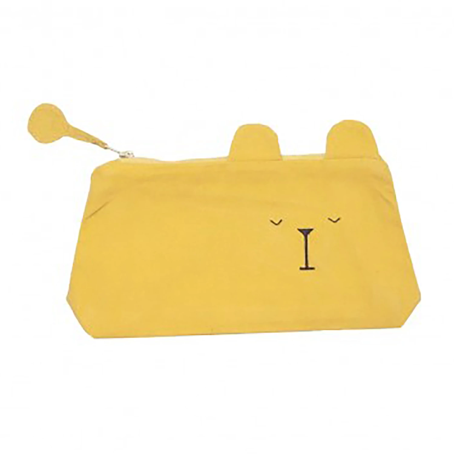 FABELAB Animal Pencil Case Honey Yellow Bear 3 FABELAB Animal Pencil Case Honey Yellow Bear