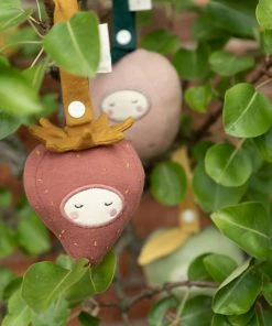 FABELAB Strawberry Baby Rattle