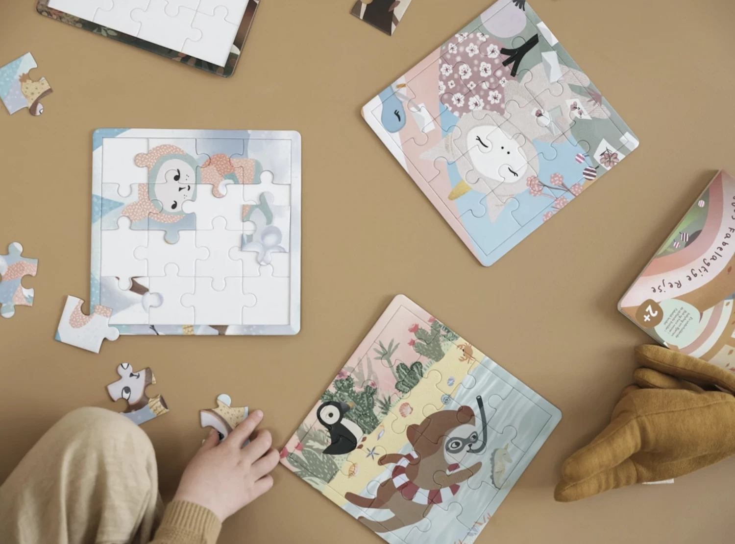 FABELAB 4 Seasons Baby Puzzle 4 FABELAB 4 Seasons Baby Puzzle