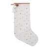 FABELAB Christmas Stocking with Berry Print