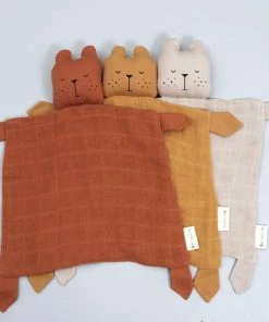 FABELAB Doudou de Algodón Orgánico Animal Bear - Beige 10 FABELAB Doudou de Algodón Orgánico Animal Bear - Beige