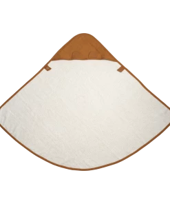 FABELAB Animal Hooded Baby Towel in Ochre (0 - 3 years)
