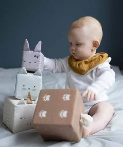 FABELAB Animal Soft Cubes Toy