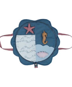 FABELAB Children's Shell Shaped Play Purse Shoulder Bag