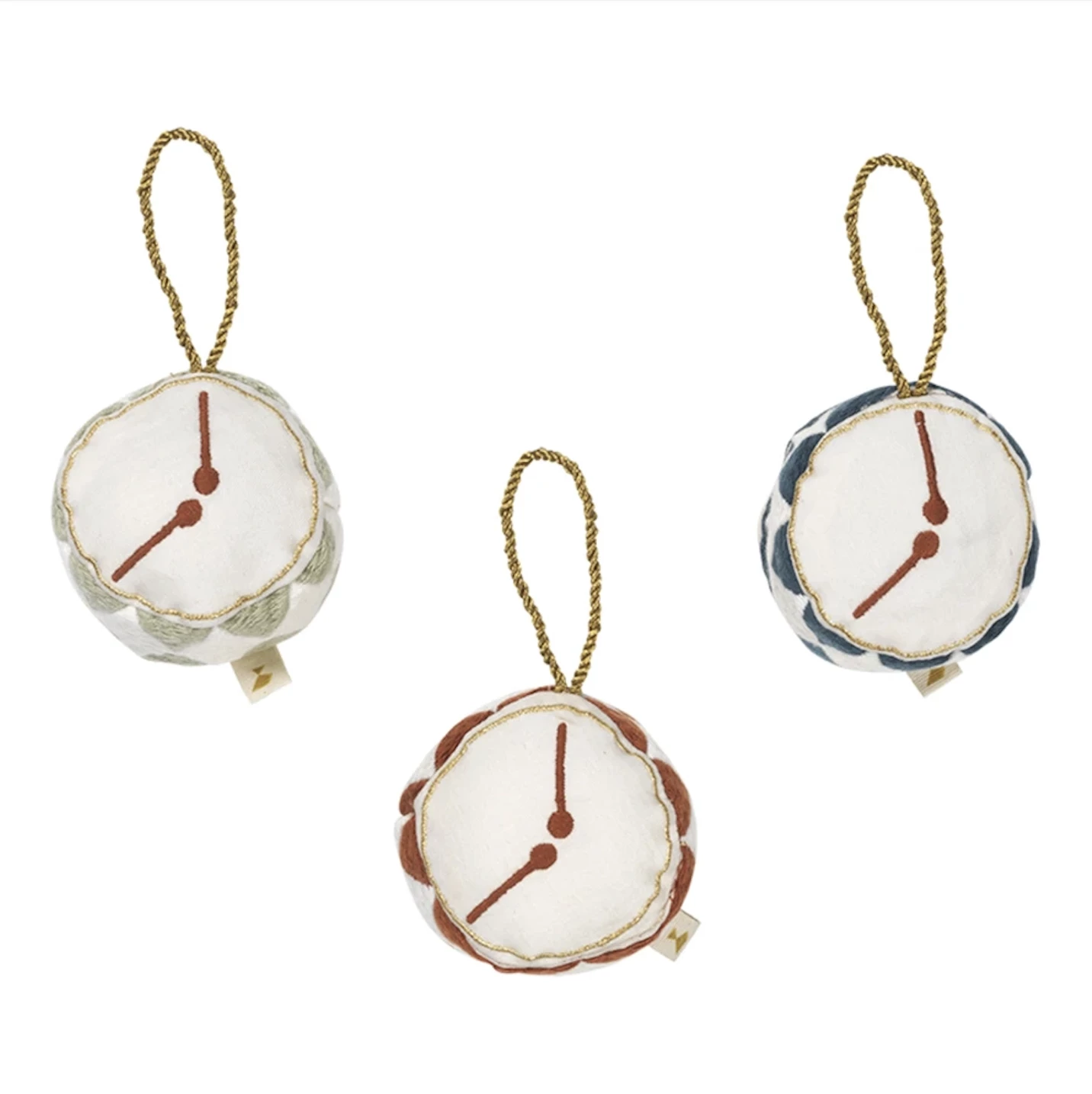 FABELAB Christmas Hanging Ornaments Set of 3 - Drum 3 FABELAB Christmas Hanging Ornaments Set of 3 - Drum