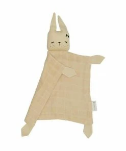 FABELAB Baby Animal Cuddle with Pale Yellow Bunny Face