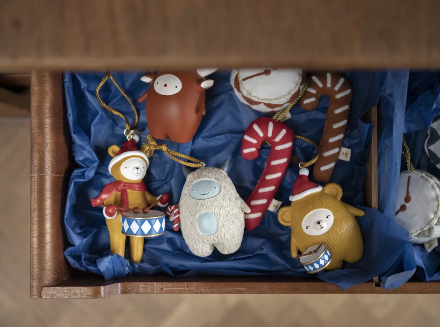 FABELAB Christmas Hanging Ornaments Set of 3 - Candycane 6 FABELAB Christmas Hanging Ornaments Set of 3 - Candycane