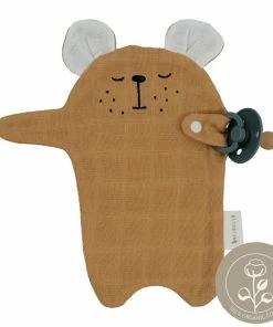 FABELAB Doudou de Algodón Orgánico Bear - Ochre