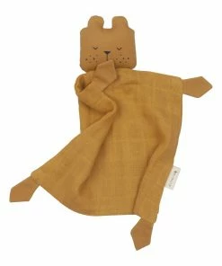 FABELAB Ochre Bear Face Baby Animal Cuddle Baby Comforter