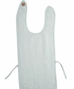 FABELAB Foggy Blue Muslin Feeding Bib