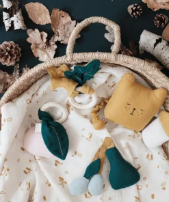 FABELAB Bear Music Mobile for Babies