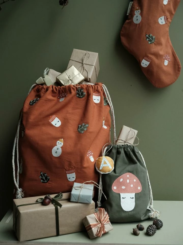 FABELAB Mushroom Embroidered Gift Bag 4 FABELAB Mushroom Embroidered Gift Bag