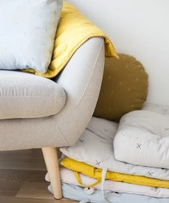 FABELAB Throw Pillow Cushion 40 x 40cm - Cat Pattern