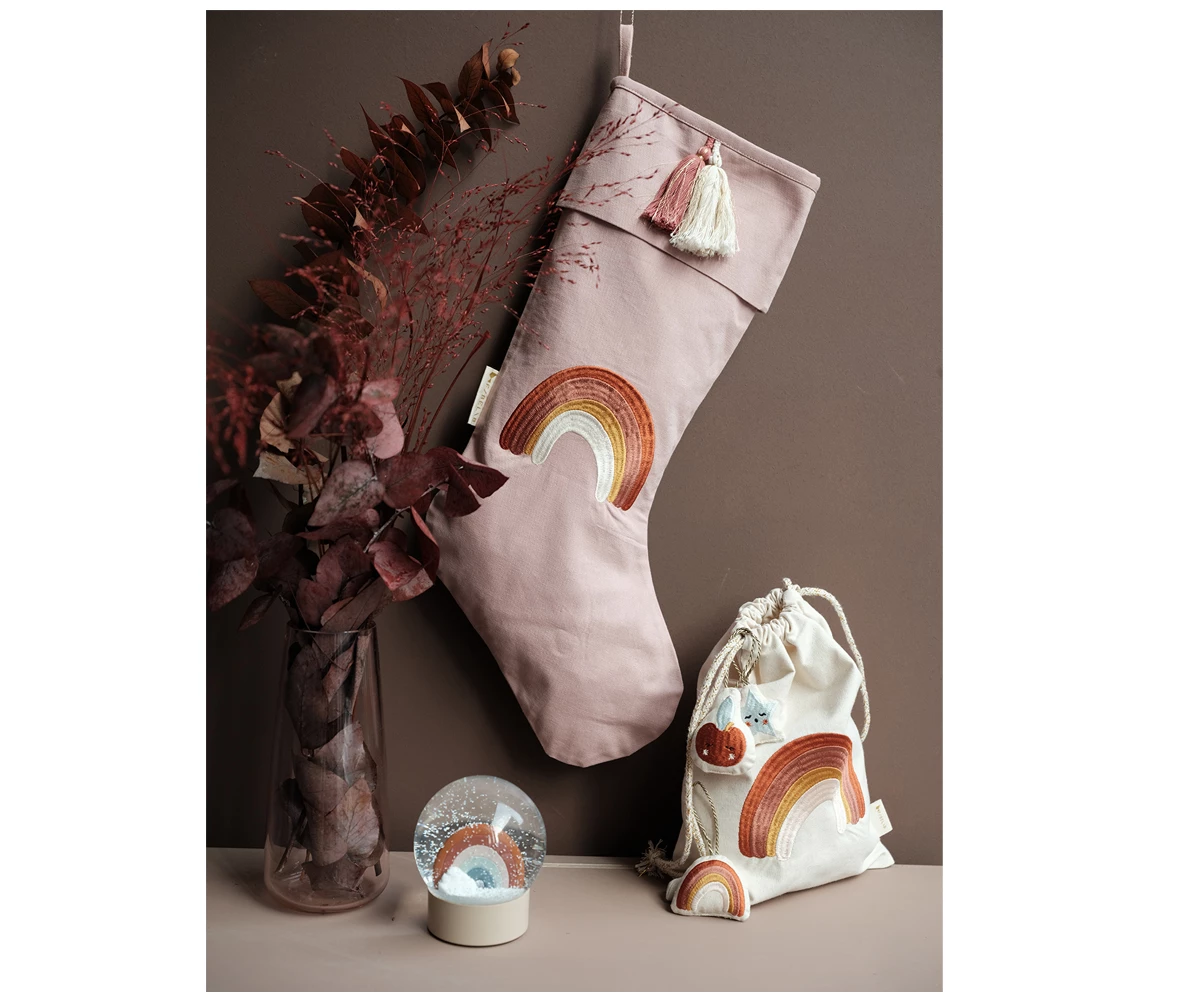 FABELAB Rainbow Christmas Stocking 4 FABELAB Rainbow Christmas Stocking