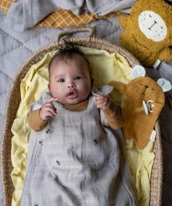 FABELAB Doudou de Algodón Orgánico Bear - Ochre 6 FABELAB Doudou de Algodón Orgánico Bear - Ochre