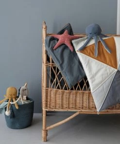 FABELAB Octopus Soft Rattle - Ochre