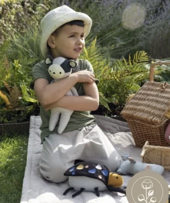 FABELAB Buddy Baas the Badger in Light Grey